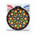 Safety Plastic Magnetic Dart Board, Soft, Measures Ø45.5cm, Clam Shell Packing